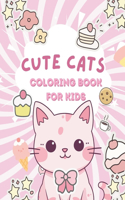 Cute Cats Coloring Book