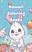 Kawaii Coloring Books Book 2