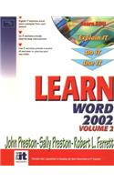 Learn Word 2002 Volume II