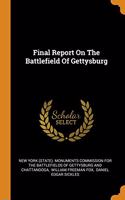 Final Report On The Battlefield Of Gettysburg