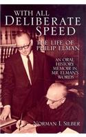With All Deliberate Speed: The Life of Philip Elman