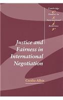 Justice in Fairness International Negotiation