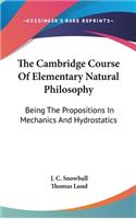 The Cambridge Course Of Elementary Natural Philosophy
