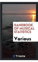 Handbook of Musical Statistics