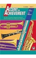 ACCENT ON ACHIEVEMENT BB CLARINET BK 3