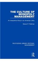 Culture of Monopoly Management