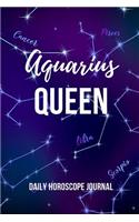 Aquarius Queen Daily Horoscope Journal