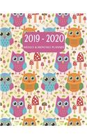 2019-2020 Weekly and Monthly Planner