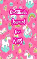 Gratitude Journal for Kids: 5-Minute Daily Diary of Positivity with Cute Unicorn Matte Cover Design Notebook Prompts to Write In Per Day - Perfect Gift for Girls, Boys, Teens, 