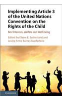 Implementing Article 3 of the United Nations Convention on the Rights of the Child