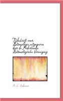 Tijdschrift Voor Entomologie Uitgegeven Door de Nederlandse Entomologische Vereniging