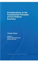 Considerations on the Fundamental Principles of Pure Political Economy