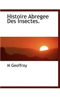 Histoire Abregee Des Insectes.