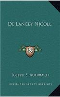 de Lancey Nicoll