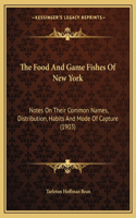 Food And Game Fishes Of New York