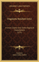 Fragmenta Stesichori Lyrici