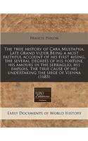 The True History of Cara Mustapha. Late Grand Vizier Being a Most Faithful Account of His First Rising, the Several Degrees of His Fortune, His Amours in the Serraglio, His Emplois, the True Cause of His Undertaking the Siege of Vienna (1685)