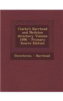 Clarke's Barrhead and Neilston Directory Volume 1896