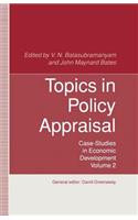 Topics in Policy Appraisal