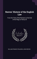 Reeves' History of the English Law