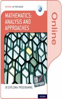 Ib Prepared Mathematics Analysis and Approaches Online Book: Access Code Card