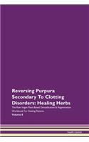 Reversing Purpura Secondary to Clotting