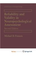 Reliability and Validity in Neuropsychological Assessment