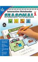 Interactive Notebooks Seasonal, Grade 1