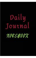 Daily Journal Notebook: Lined Notebook Journal To Write In