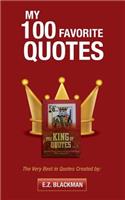 My 100 Favorite Quotes