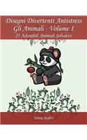 Disegni divertenti antistress - Gli Animali - Volume 1