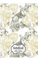 Flora Pattern Notebook: Notebook Journal Diary: 2