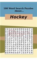 100 Word Search Puzzles About Hockey