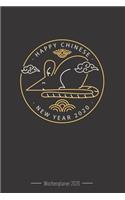 Wochenplaner 2020 - Chinesisches Neujahr: 120 Seiten Wochenkalender Chinesisches Neujahr 2020, Glücksbringer, Chinese New Year, Year Of The Rat, Geschenk Für Das Chinesische Neujahr inkl. Fi