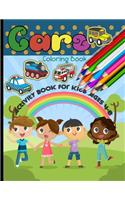 Cars Coloring Book Activity Book for Kids Ages 4-8