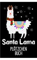 Santa Lama Plätzchen Buch