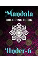 Mandala Coloring Book Under - 6