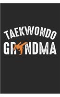 Taekwondo Grndma: Taekwondo Oma Kampfsport Großmutter Notizbuch gepunktet DIN A5 - 120 Seiten für Notizen, Zeichnungen, Formeln - Organizer Schreibheft Planer Tagebuc