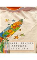 Guided sewing journal for children