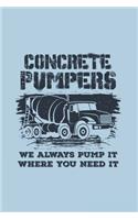 Concrete Pumpers We Always Pump It Where You Need It