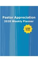 Pastor Appreciation 2020 Weekly Planner