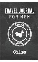 Travel Journal for Men China