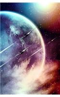 Spaceships Sci Fi Battle: Dotted Grid Journal
