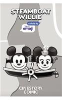 Mickey Mouse in Steamboat Willie: As Told by Emoji