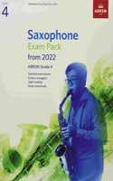 Saxophone Exam Pack from 2022, ABRSM Grade 4