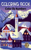 Coloring Book Color by Numbers Landscapes