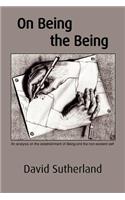 On Being the Being