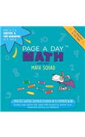 Page a Day Math Addition & Math Handwriting Book 6 Set 2: Practice Writing Numbers & Adding 8 to Numbers 6-10
