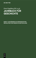 Die Bürgerlich-Demokratische Revolution Von 1848/49 in Deutschland