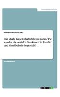 ideale Gesellschaftsbild im Koran. Wie werden die sozialen Strukturen in Familie und Gesellschaft dargestellt?